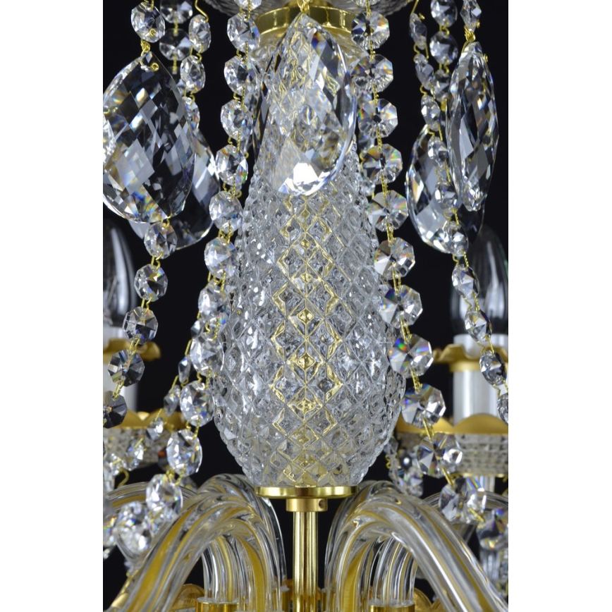 Wranovsky JWZ148062100 - Kristallkrona med kedja DIAMANT 6xE14/40W/230V