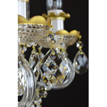 Wranovsky JWZ148062100 - Kristallkrona med kedja DIAMANT 6xE14/40W/230V