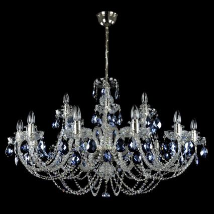 Wranovsky JWZ166182231 - Kristallkrona med kedja OCEAN 18xE14/40W/230V