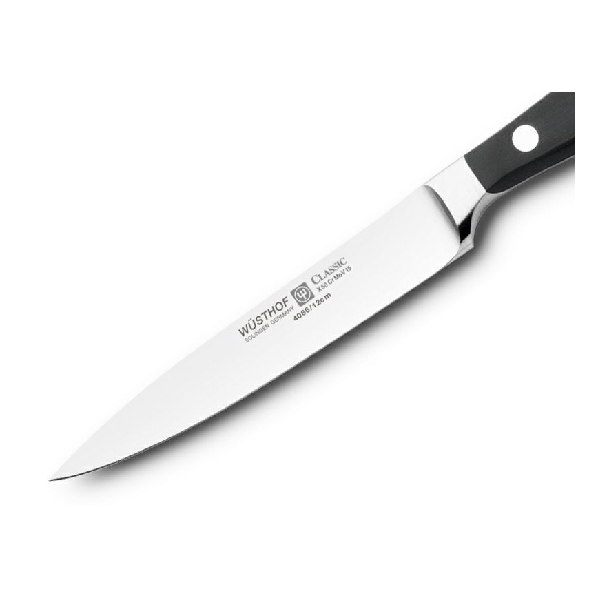Wüsthof - Kitchen paring knife CLASSIC 12 cm svart