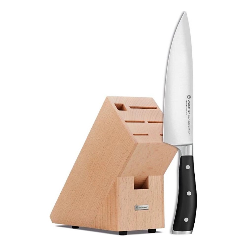 Wüsthof - Kockkniv CLASSIC IKON 20 cm in a stativ bok