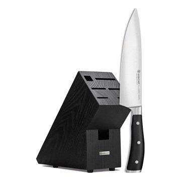 Wüsthof - Kockkniv CLASSIC IKON 20 cm in a stativ bok/svart