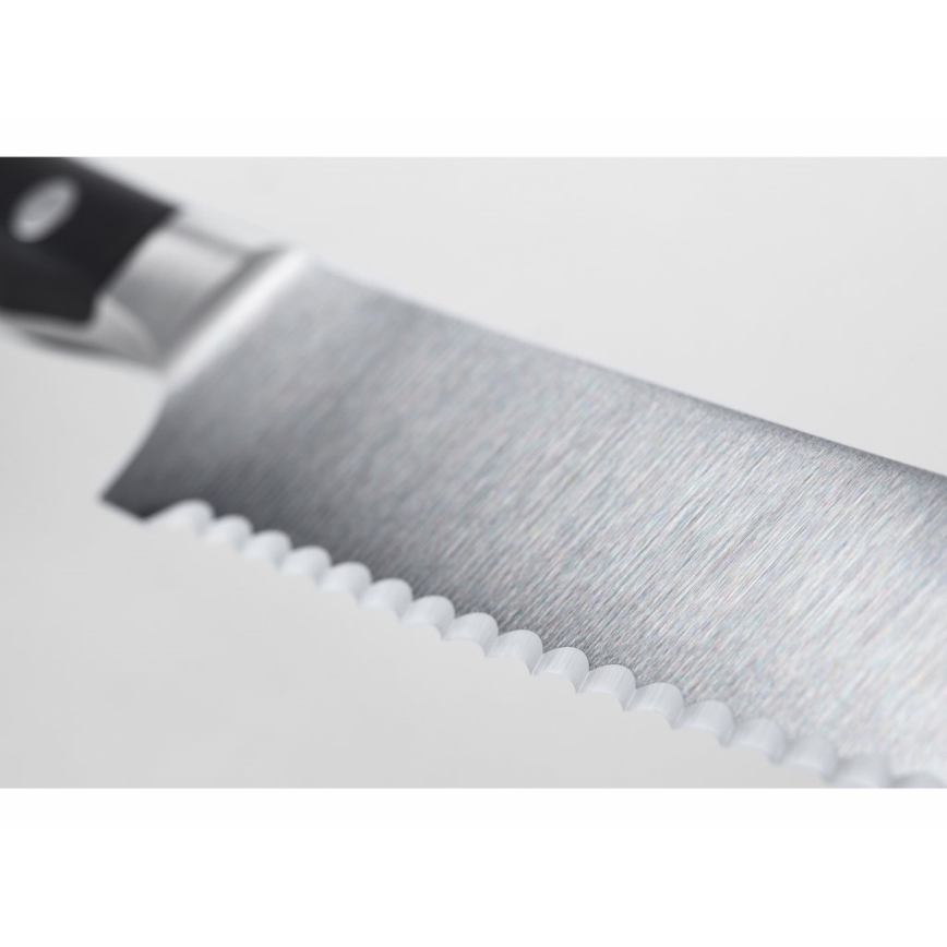 Wüsthof - Köksbrödkniv CLASSIC IKON 20 cm svart