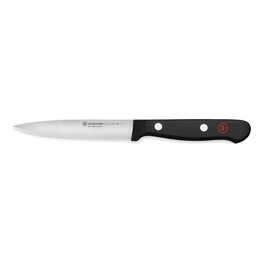 Wüsthof - Kökskniv för grönsaker GOURMET 10 cm svart