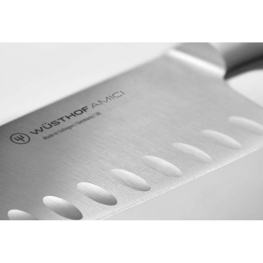 Wüsthof - Kökskniv santoku AMICI 17 cm olivträ