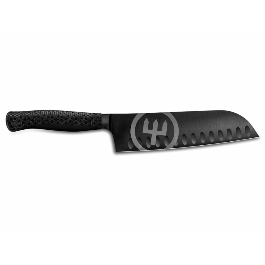 Wüsthof - Kökskniv santoku PERFORMER 17 cm svart