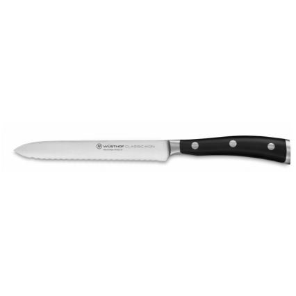 Wüsthof - Set med köksknivar i ett stativ CLASSIC IKON 7 delar ask/svart