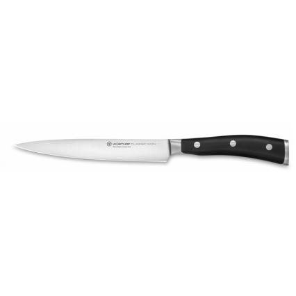 Wüsthof - Set med köksknivar i ett stativ CLASSIC IKON 7 delar ask/svart
