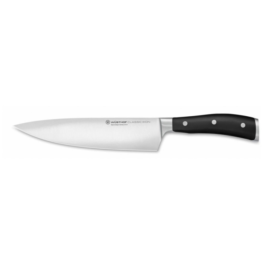 Wüsthof - Set med köksknivar i ett stativ CLASSIC IKON 7 delar ask/svart
