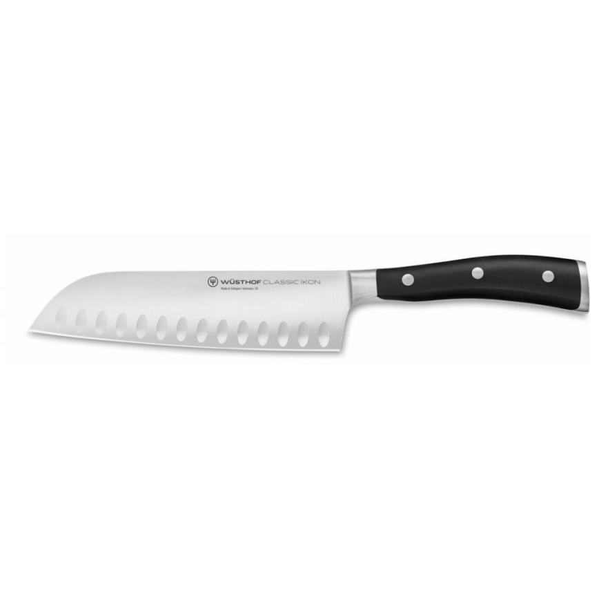 Wüsthof - Set med köksknivar i ett stativ CLASSIC IKON 7 delar ask/svart