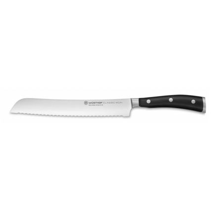 Wüsthof - Set med köksknivar i ett stativ CLASSIC IKON 7 delar ask/svart