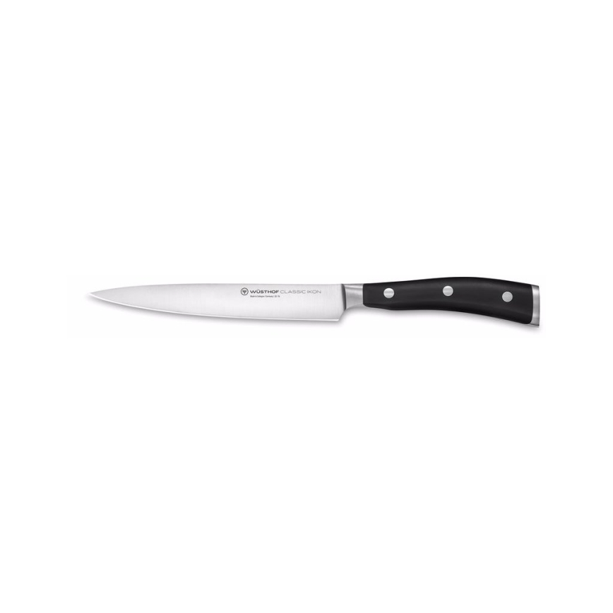 Wüsthof - Set med köksknivar i ett stativ CLASSIC IKON 8 delar ask/svart