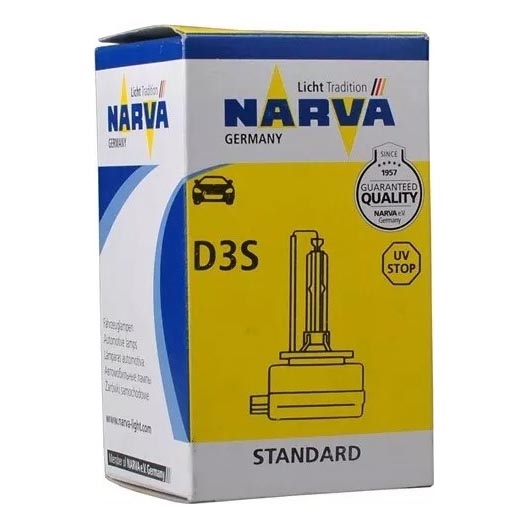 Xenon bilglödlampa D3S PK32d-5/35W/42V 4300K - Narva 84032NVAC1