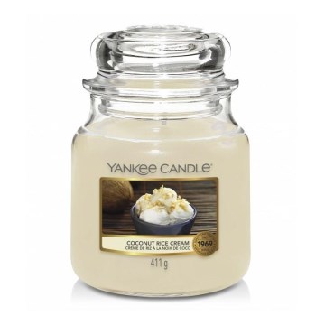 Yankee Candle - Doftljus COCONUT RICE CREAM medium 411g 65-75 tim.