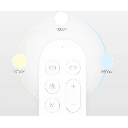 Yeelight - Fjärrkontroll  1xCR2032 Bluetooth
