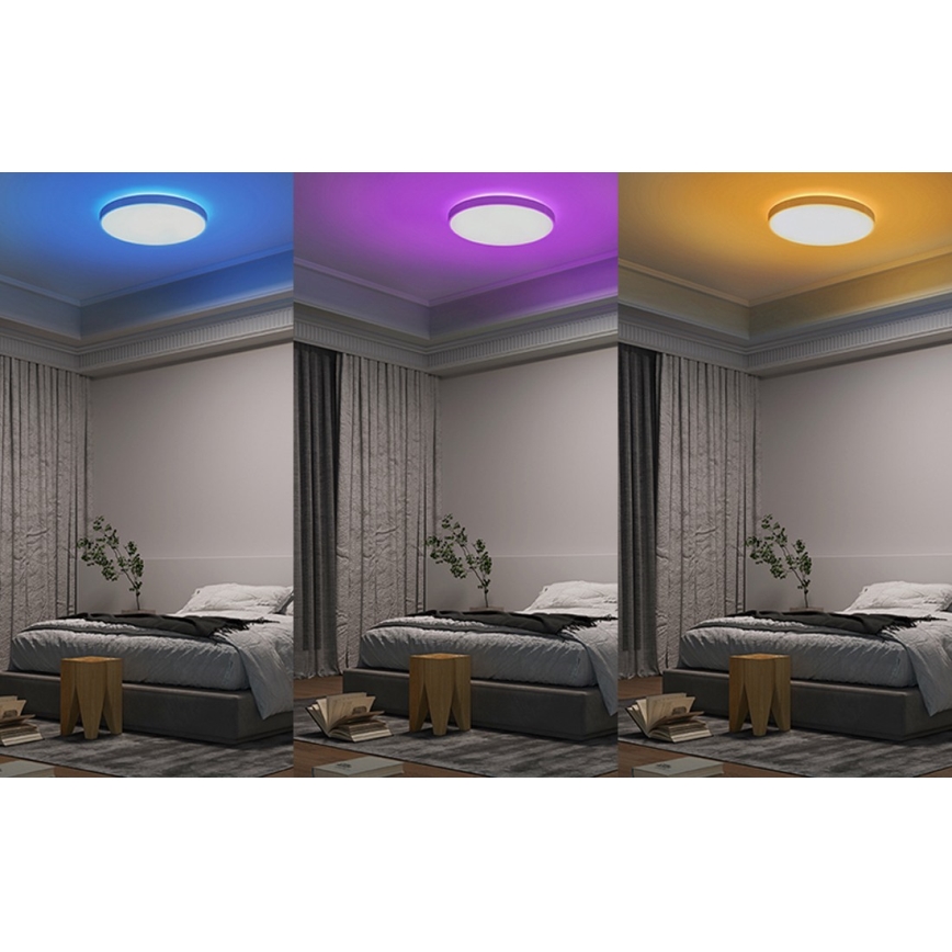 Yeelight - LED RGB dimbar taklampa ARWEN 450S LED/50W/230V CRI 90 + fjärrkontroll Wi-Fi/BT