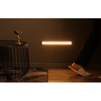 Yeelight - LED Dimbar uppladdningsbar möbelbelysning med sensor LED/2,4W/2200 mAh 2700K 60 cm svart