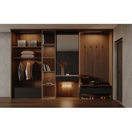 Yeelight - LED Dimbar uppladdningsbar möbelbelysning med sensor LED/2,4W/2200 mAh 2700K 60 cm svart