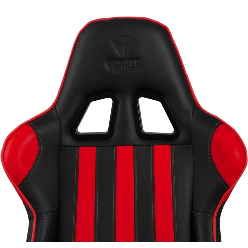 Yenkee - Gaming chair svart/röd