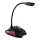 Yenkee - LED Gaming USB microphone 5V svart/röd