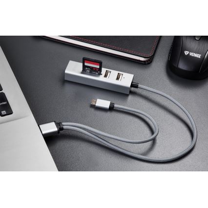Yenkee - USB Splitter 2.0 och OTG och card reader