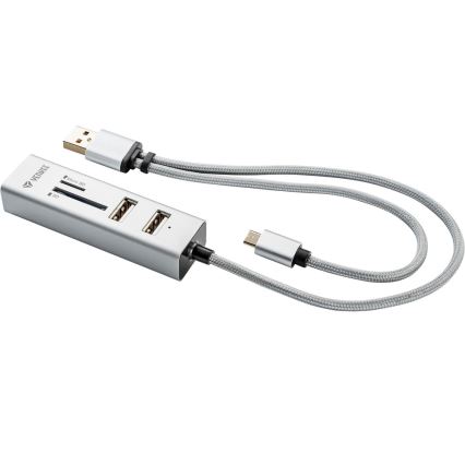 Yenkee - USB Splitter 2.0 och OTG och card reader