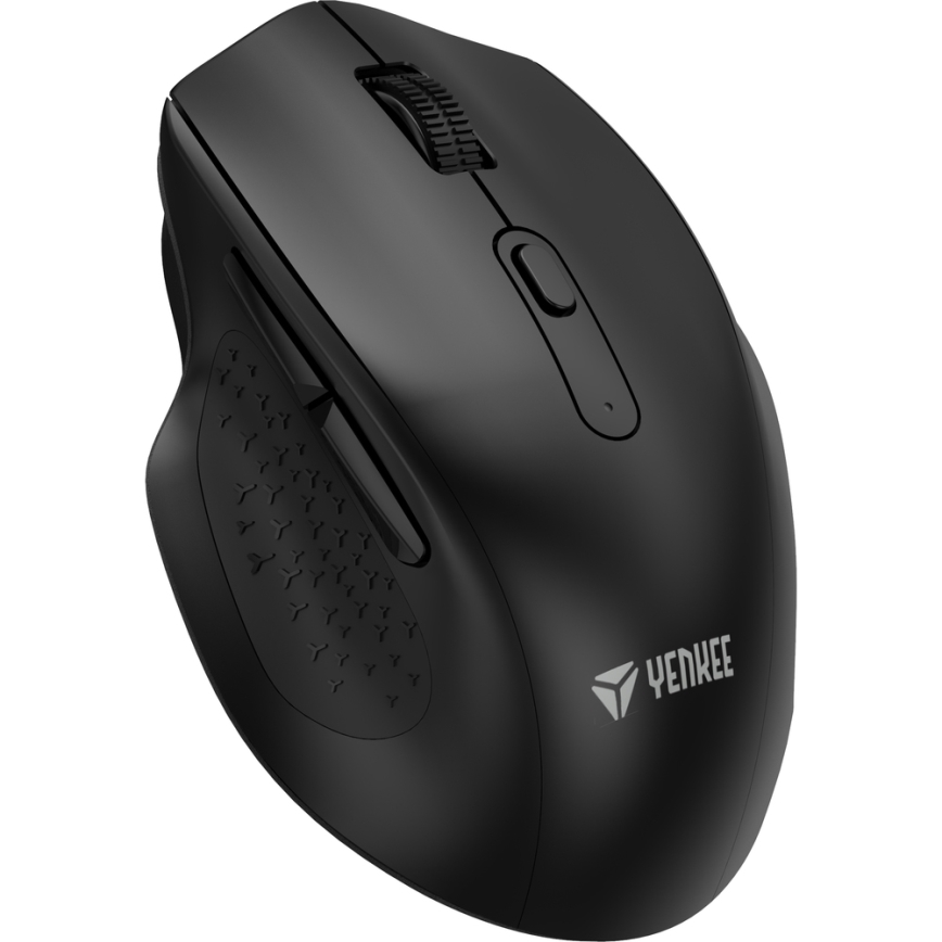 Yenkee - Wireless mouse 800/1200/1600 DPI 1xAA svart