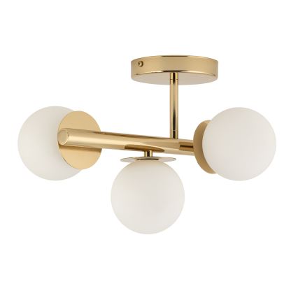 Ytmonterad ljuskrona AVOLA 3xG9/12W/230V guld