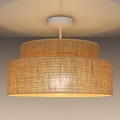 Ytmonterad ljuskrona BOHO 1xE27/60W/230V beige