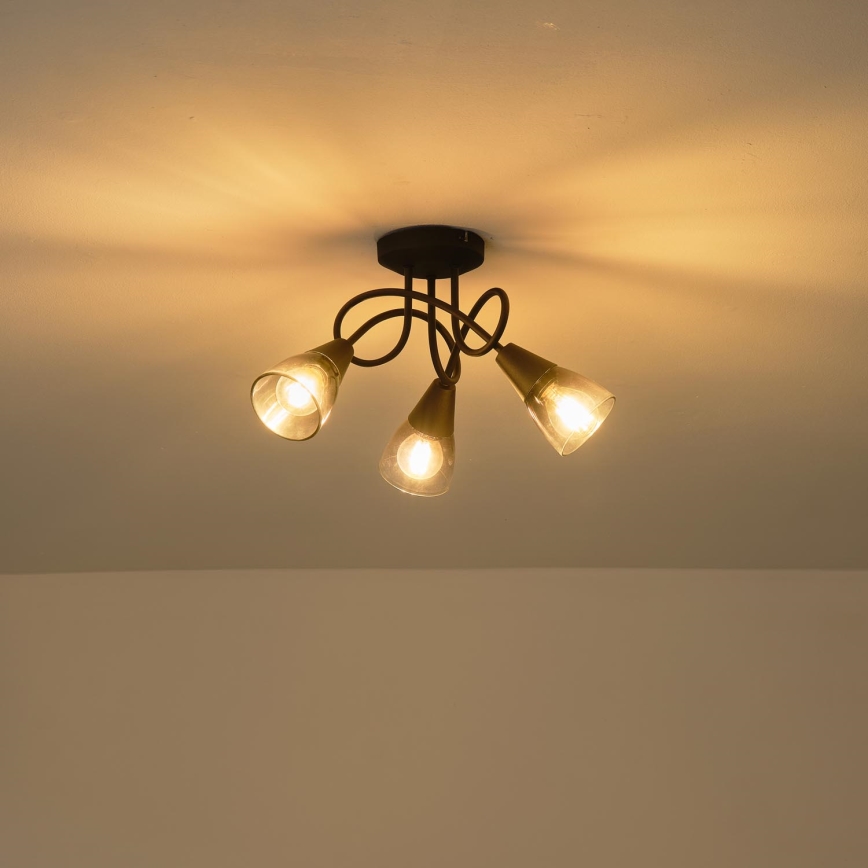 Ytmonterad ljuskrona CLASSY 3xE14/7W/230V