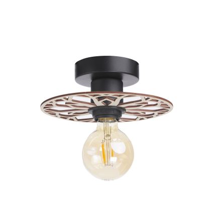 Ytmonterad ljuskrona FALCO 1xE27/60W/230V diameter 20 cm beige