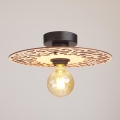 Ytmonterad ljuskrona FALCO 1xE27/60W/230V diameter 30 cm beige