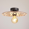 Ytmonterad ljuskrona FALCO 1xE27/60W/230V diameter 30 cm beige