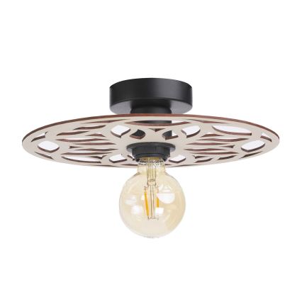 Ytmonterad ljuskrona FALCO 1xE27/60W/230V diameter 30 cm beige