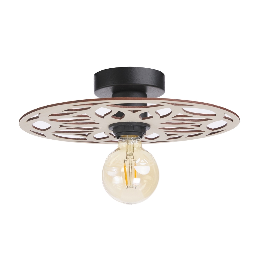 Ytmonterad ljuskrona FALCO 1xE27/60W/230V diameter 30 cm beige