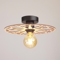 Ytmonterad ljuskrona FALCO 1xE27/60W/230V diameter 30 cm beige