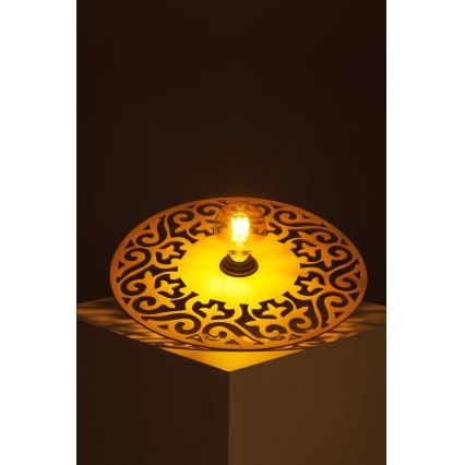 Ytmonterad ljuskrona FALCO 1xE27/60W/230V diameter 40 cm beige