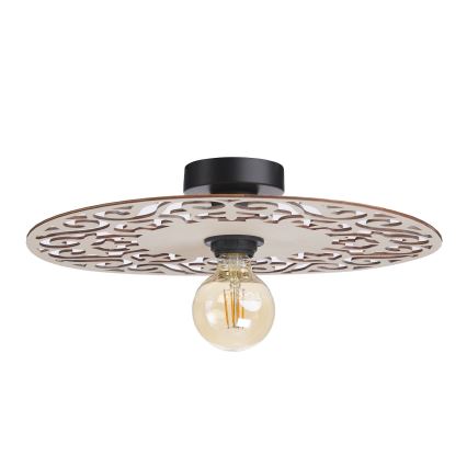 Ytmonterad ljuskrona FALCO 1xE27/60W/230V diameter 40 cm beige