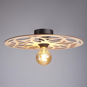 Ytmonterad ljuskrona FALCO 1xE27/60W/230V diameter 40 cm beige