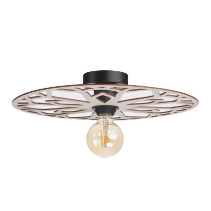 Ytmonterad ljuskrona FALCO 1xE27/60W/230V diameter 40 cm beige