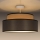 Ytmonterad ljuskrona GRACE 1xE27/60W/230V diameter 40 cm beige/brun