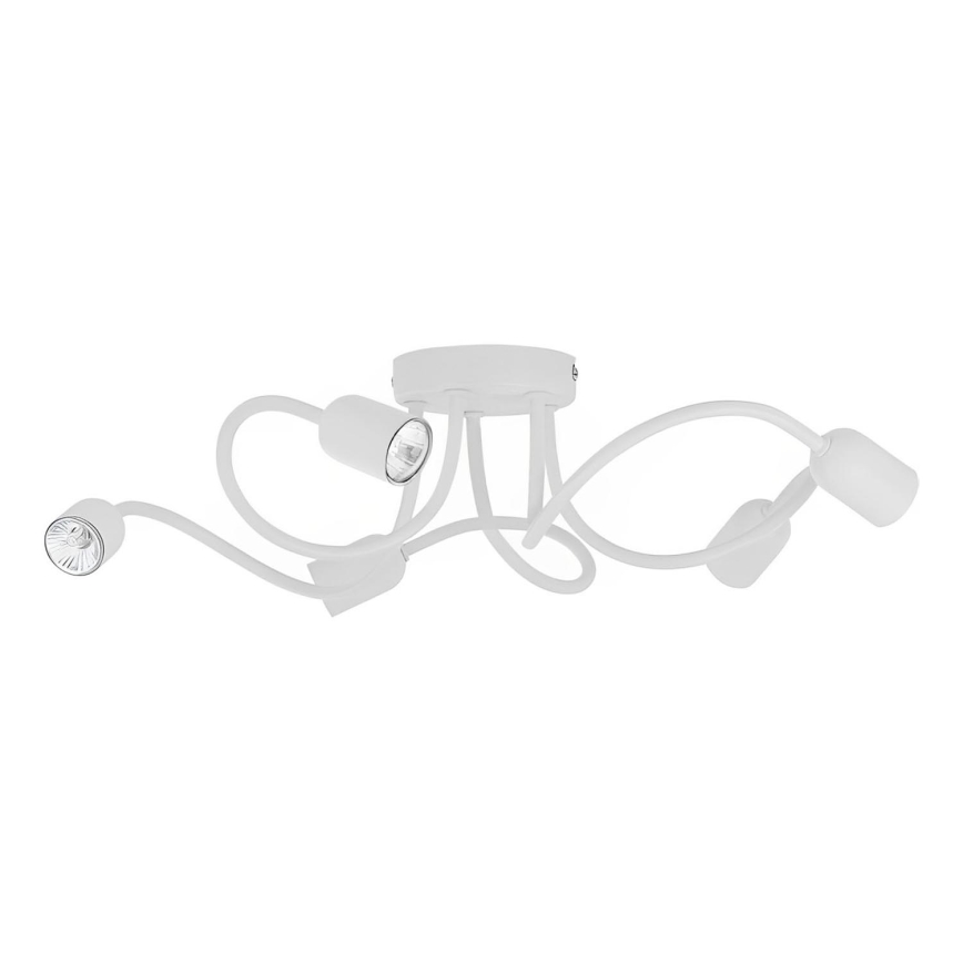 Ytmonterad ljuskrona GRACJAN 5xGU10/10W/230V