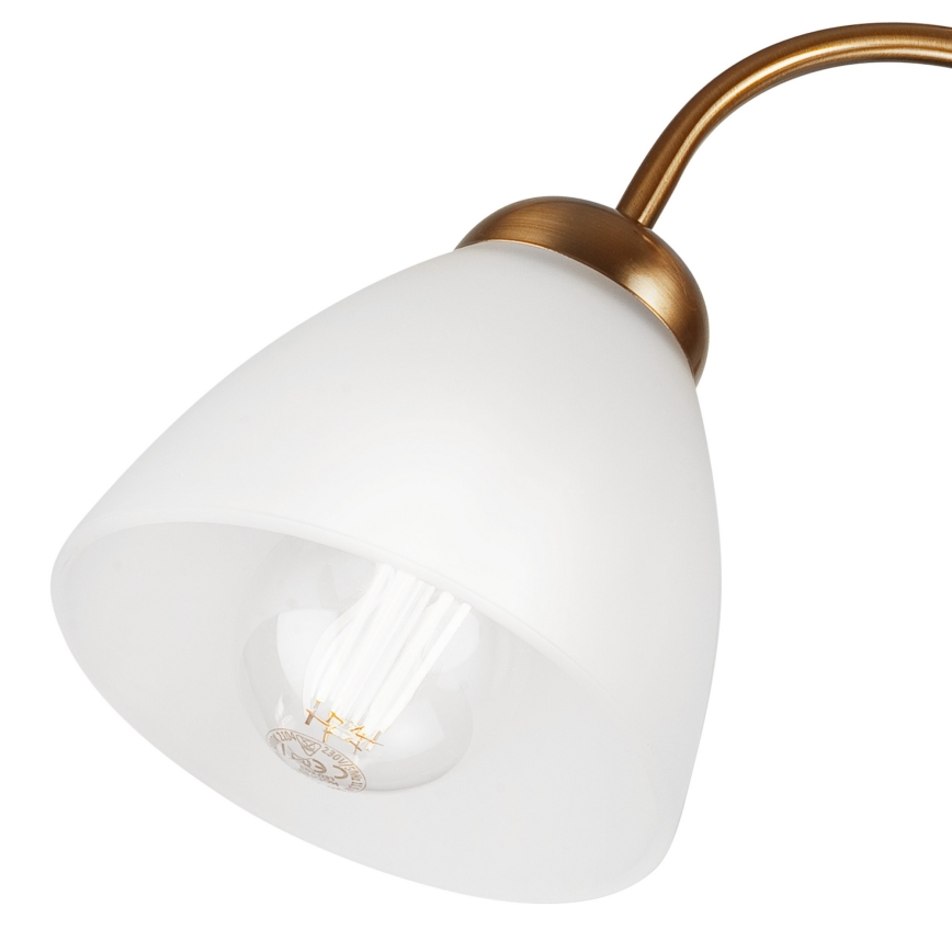 Ytmonterad ljuskrona MIRANDA 3xE27/60W/230V guld