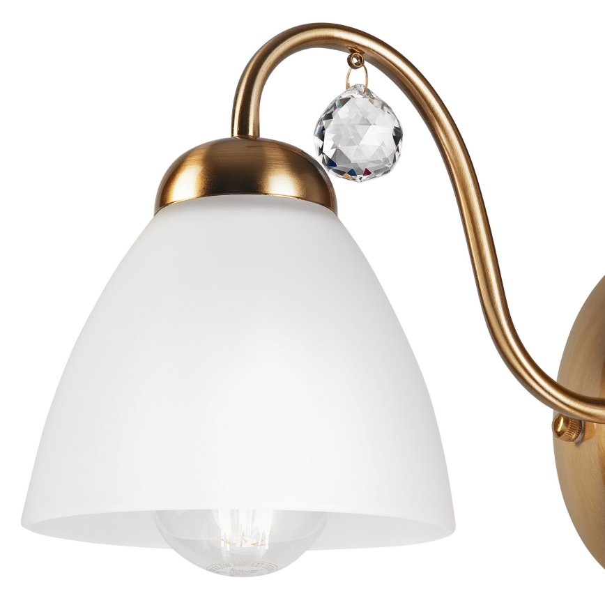 Ytmonterad ljuskrona MIRANDA 5xE27/60W/230V guld
