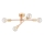 Ytmonterad ljuskrona OTELLO 4xE27/15W/230V guld/beige