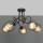 Ytmonterad ljuskrona OXFORD 5xE27/15W/230V black
