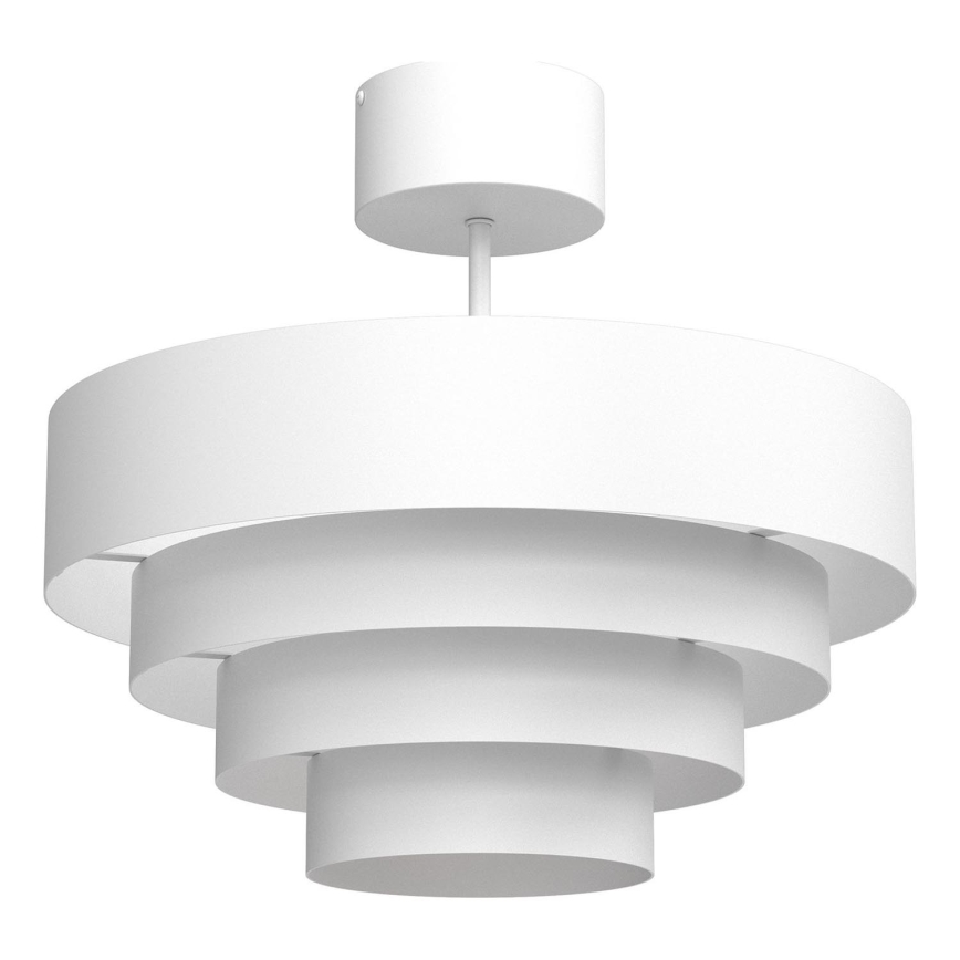Ytmonterad ljuskrona RINGS 2xE27/15W/230V vit