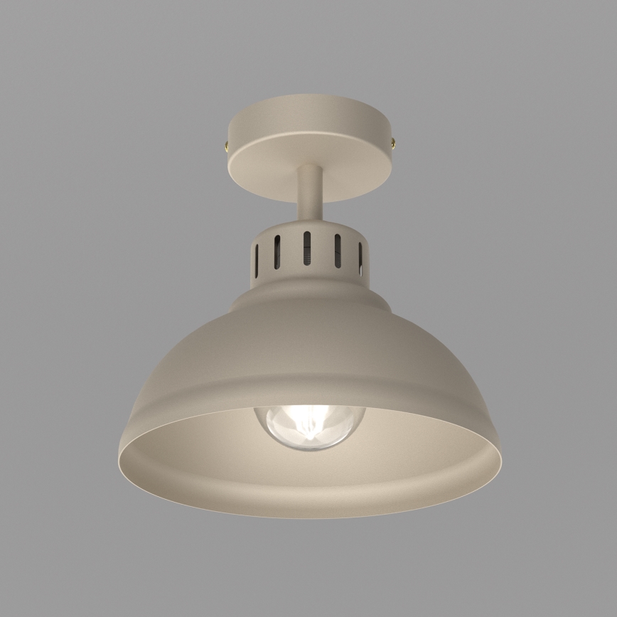 Ytmonterad ljuskrona SVEN 1xE27/15W/230V beige