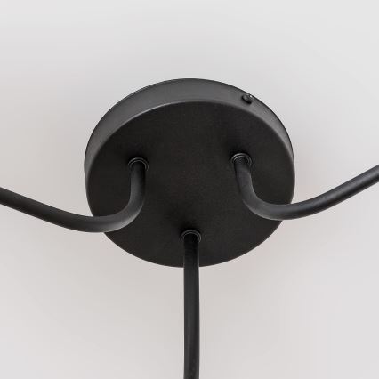 Ytmonterad taklampa ALBA 3xE27/15W/230V grå