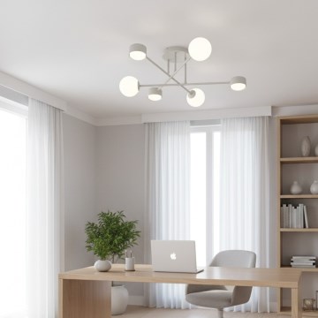 Ytmonterad taklampa HOLON 3xG9/8W/230V + 3xGX53/12W vit